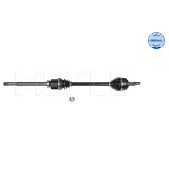 Arbre de transmission avant droit MEYLE 16-14 498 0184