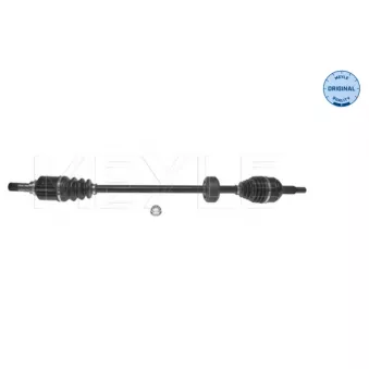 Arbre de transmission avant droit MEYLE 16-14 498 0186