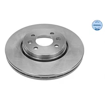 Jeu de 2 disques de frein avant MEYLE 16-15 521 0004