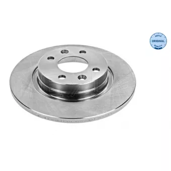 Jeu de 2 disques de frein avant MEYLE 16-15 521 0005