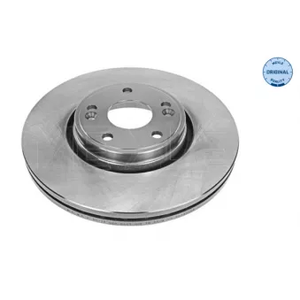 Jeu de 2 disques de frein avant MEYLE 16-15 521 0015