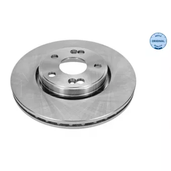 Jeu de 2 disques de frein avant MEYLE 16-15 521 0016
