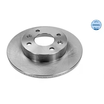 Jeu de 2 disques de frein avant MEYLE 16-15 521 0035