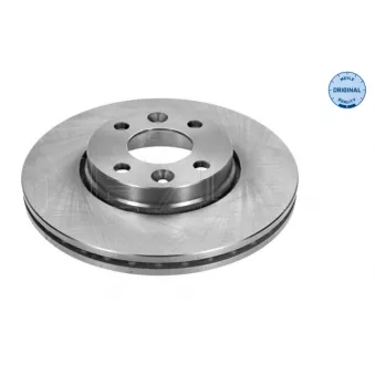 Jeu de 2 disques de frein avant MEYLE 16-15 521 0039