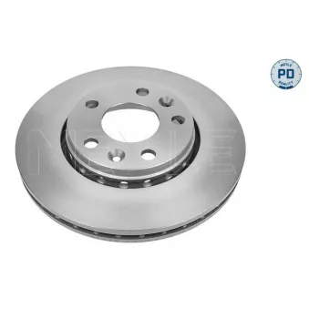 Jeu de 2 disques de frein avant MEYLE 16-15 521 0040/PD