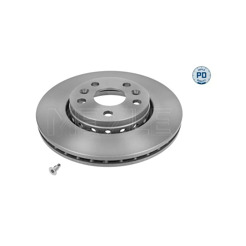 Jeu de 2 disques de frein avant MEYLE 16-15 521 0042/PD