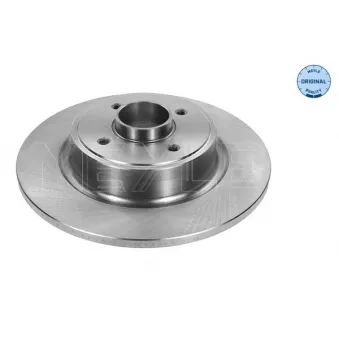Jeu de 2 disques de frein arrière MEYLE 16-15 523 0003