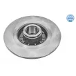 Jeu de 2 disques de frein arrière MEYLE 16-15 523 0017 - Visuel 2