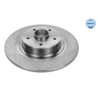 Jeu de 2 disques de frein arrière MEYLE 16-15 523 0018