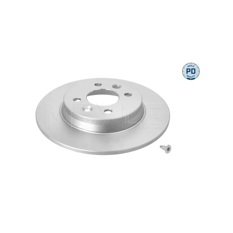 Jeu de 2 disques de frein arrière MEYLE 16-15 523 0020/PD