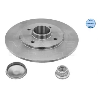 Jeu de 2 disques de frein arrière MEYLE 16-15 523 4105
