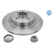 Jeu de 2 disques de frein arrière MEYLE 16-15 523 4116 - Visuel 1