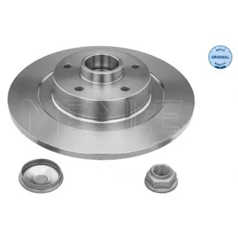 Jeu de 2 disques de frein arrière MEYLE 16-15 523 4119