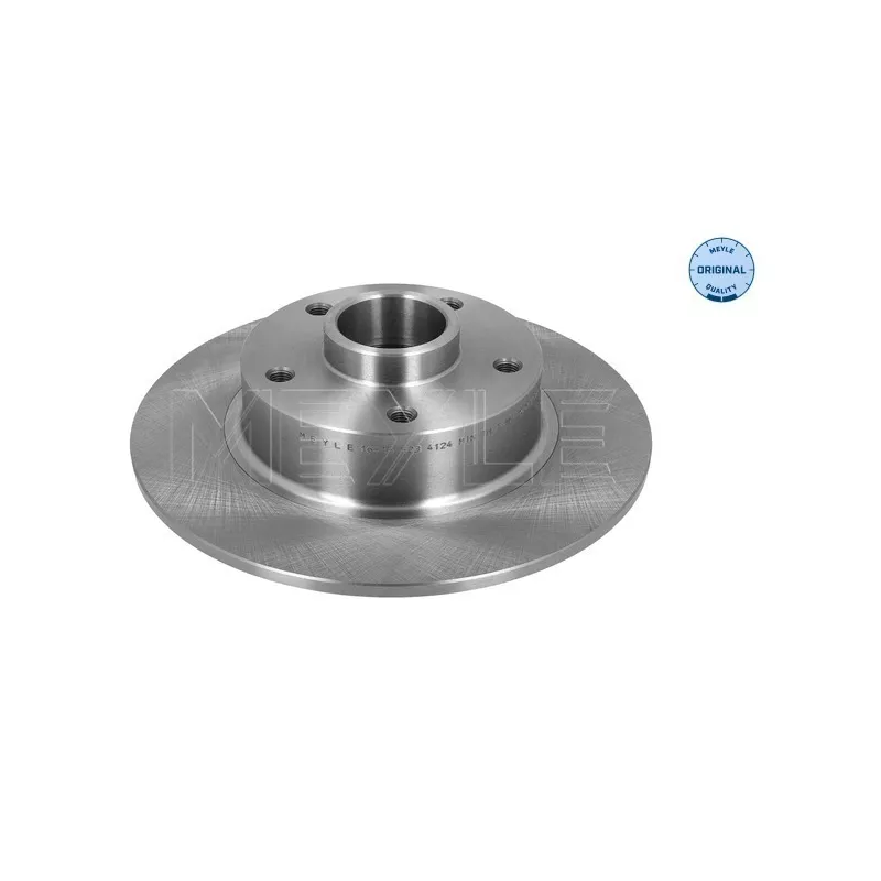 Jeu de 2 disques de frein arrière MEYLE 16-15 523 4124