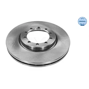 Jeu de 2 disques de frein avant MEYLE 16-35 521 0008