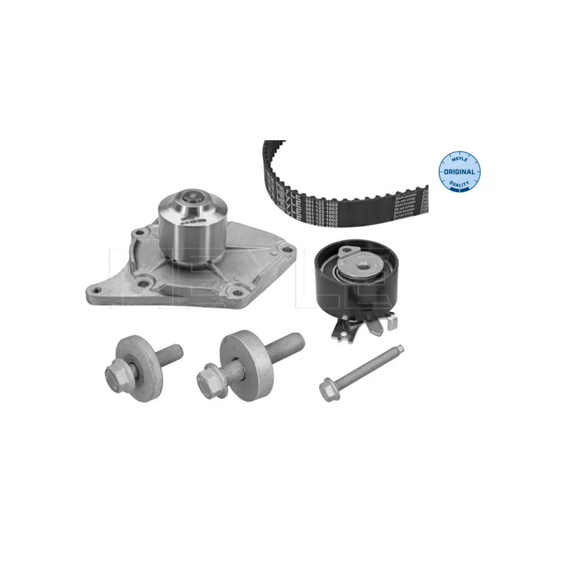 Pompe à eau + kit de courroie de distribution MEYLE 16-51 049 9001