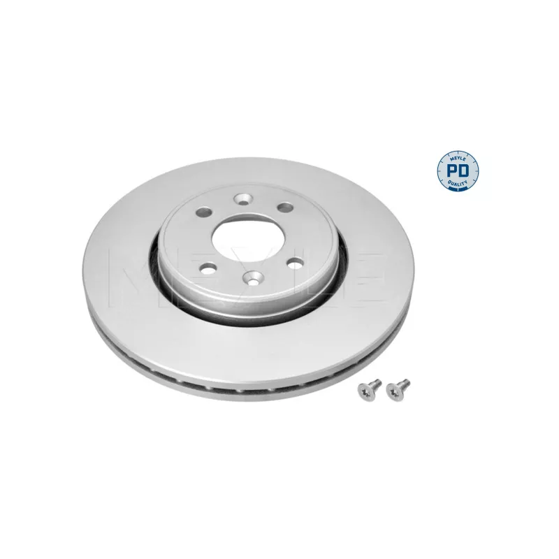 Jeu de 2 disques de frein avant MEYLE 16-83 521 0004/PD
