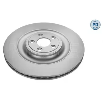Jeu de 2 disques de frein arrière MEYLE 18-15 523 0007/PD