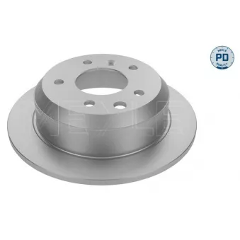 Jeu de 2 disques de frein arrière MEYLE 18-15 523 0009/PD