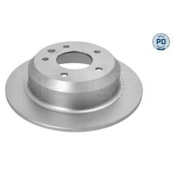 Jeu de 2 disques de frein arrière MEYLE 18-15 523 0017/PD