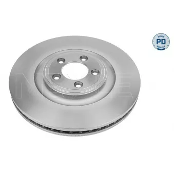 Jeu de 2 disques de frein avant MEYLE 18-83 521 0008/PD