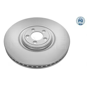 Jeu de 2 disques de frein avant MEYLE 18-83 521 0009/PD