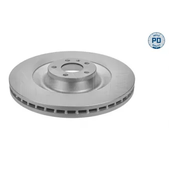 Jeu de 2 disques de frein avant MEYLE 183 521 0002/PD