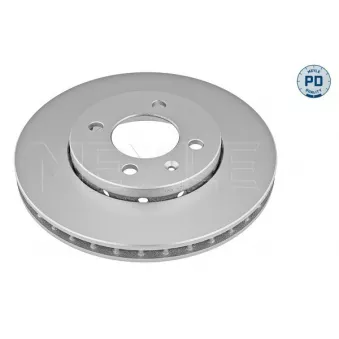 Jeu de 2 disques de frein avant MEYLE