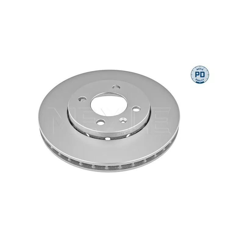 Jeu de 2 disques de frein avant MEYLE 183 521 0006/PD