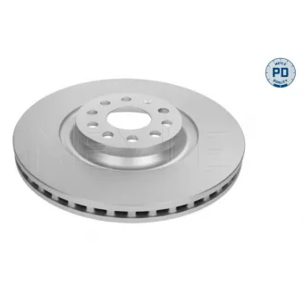 Jeu de 2 disques de frein avant MEYLE 183 521 0008/PD