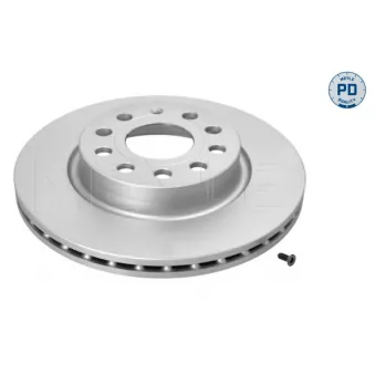Jeu de 2 disques de frein avant MEYLE 183 521 1044/PD