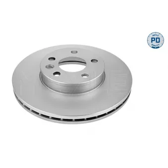 Jeu de 2 disques de frein avant MEYLE 183 521 1086/PD