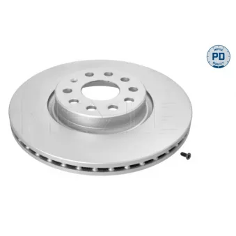 Jeu de 2 disques de frein avant MEYLE 183 521 1094/PD