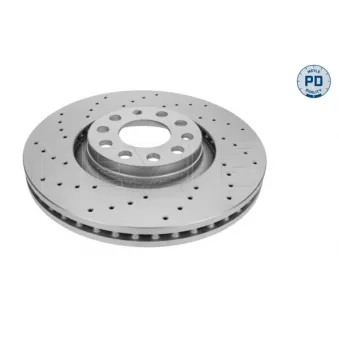 Jeu de 2 disques de frein avant MEYLE 183 521 1106/PD