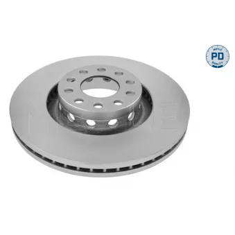 Jeu de 2 disques de frein avant MEYLE 183 521 1109/PD