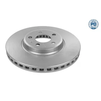 Jeu de 2 disques de frein avant MEYLE 183 521 1117/PD