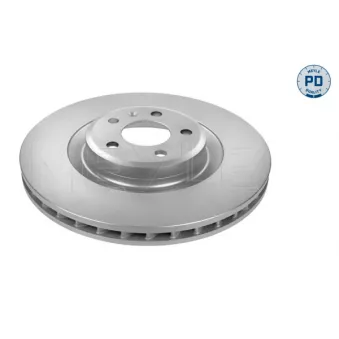 Jeu de 2 disques de frein avant MEYLE 183 521 1118/PD