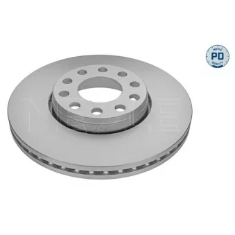 Jeu de 2 disques de frein avant MEYLE 183 521 1120/PD