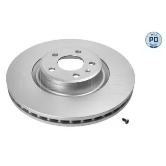 Jeu de 2 disques de frein avant MEYLE 183 521 1131/PD