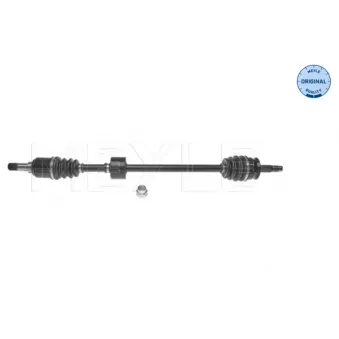 Arbre de transmission avant droit MEYLE 214 498 0107