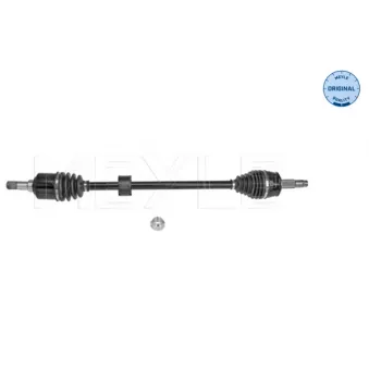 Arbre de transmission avant droit MEYLE 214 498 0109