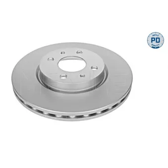 Jeu de 2 disques de frein avant MEYLE 215 521 0002/PD