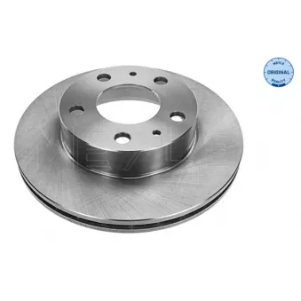 Jeu de 2 disques de frein avant MEYLE 215 521 0003