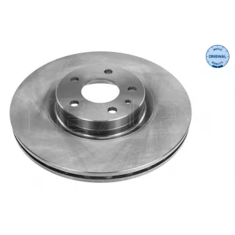 Jeu de 2 disques de frein avant MEYLE 215 521 0006