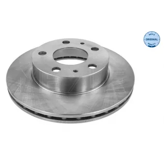 Jeu de 2 disques de frein avant MEYLE 215 521 0019