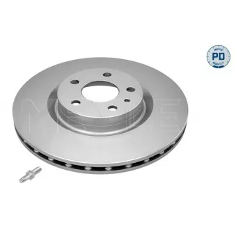 Jeu de 2 disques de frein avant MEYLE 215 521 0052/PD