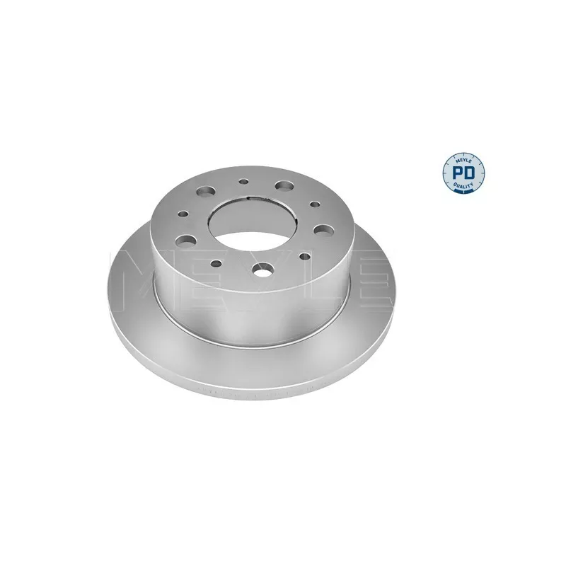 Jeu de 2 disques de frein arrière MEYLE 215 523 0006/PD