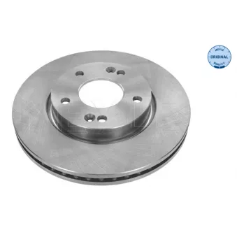 Jeu de 2 disques de frein avant MEYLE 28-15 521 0022