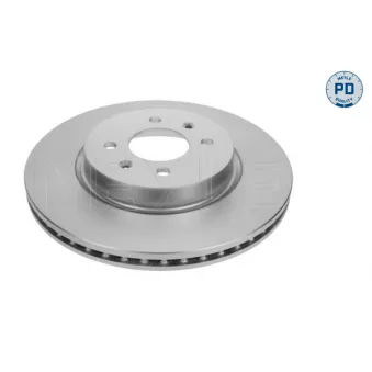 Jeu de 2 disques de frein avant MEYLE 28-15 521 0023/PD
