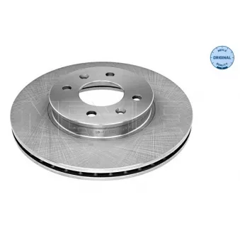 Jeu de 2 disques de frein avant MEYLE 28-15 521 0027